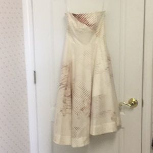 WHBM Strapless Dress